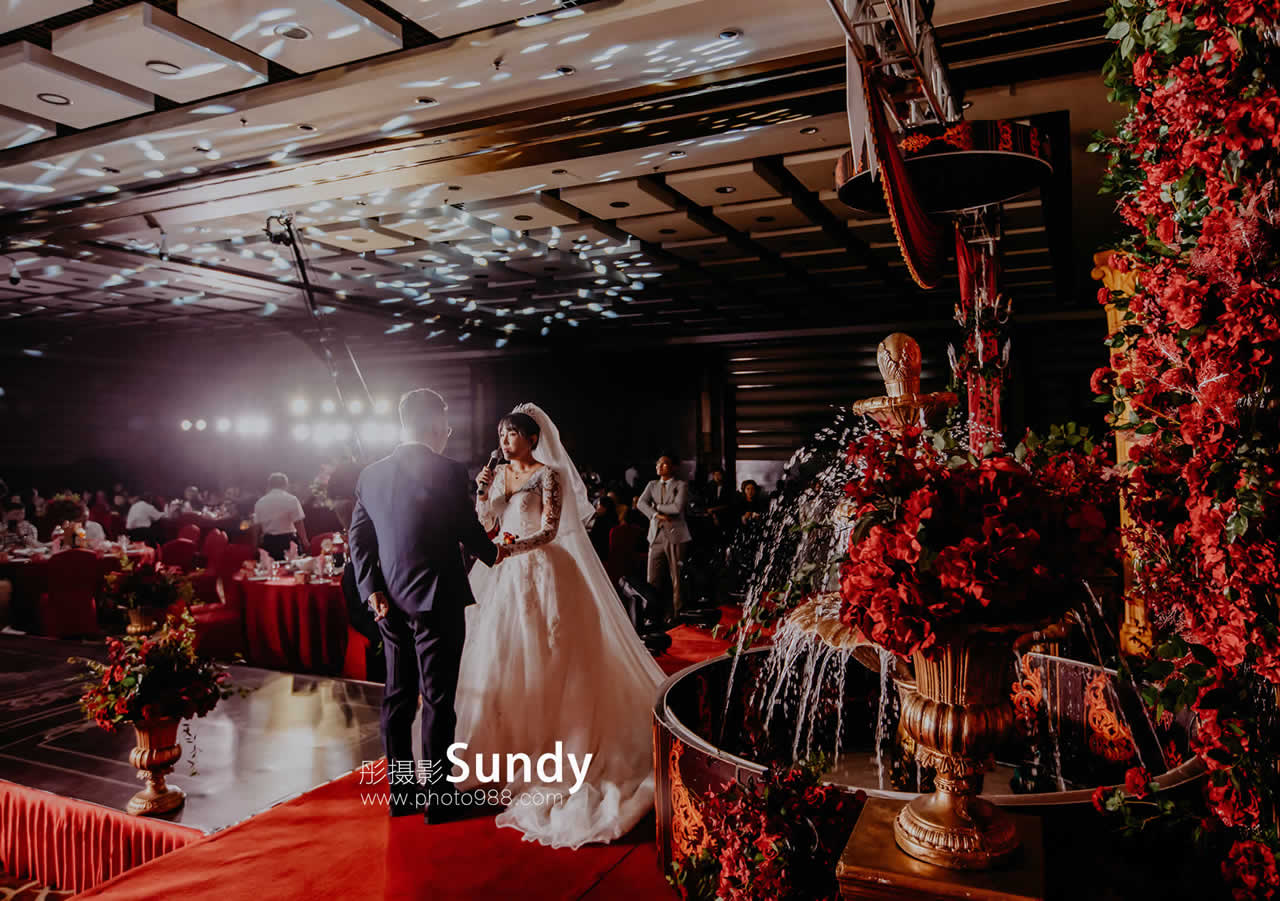 红色复古的一场婚礼摄影 - 北京稻香湖景酒店 - 彤摄影sundy(杉迪)
